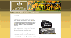 Desktop Screenshot of forevermonuments.com